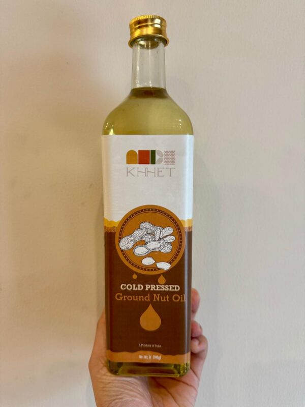 Cold Pressed Groundnut Oil (Peanut Oil) 1 Ltr