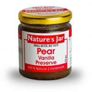 Pear Vanilla Preserve With Stevia