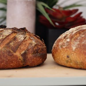 Organic 100% Whole Wheat Sourdough Boule