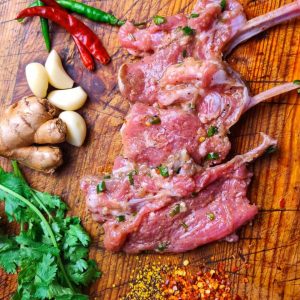 Marinated Lamb Chops - Herbs and Spice 500 Gms