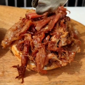 Pulled Pork- Slow Roasted and Smoked