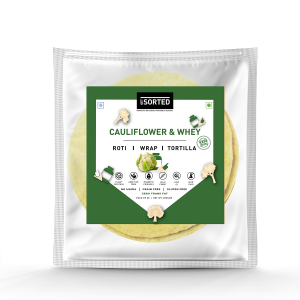 Cauliflower & Whey Roti (Pack of 5)