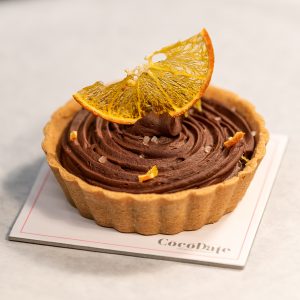 Dark Chocolate & Salted Caramel Tart - 9 Inches