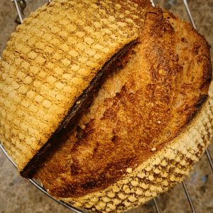 Organic 100% Black Wheat Whole Grain Sourdough Boule