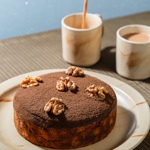 Date Walnut Tea Cake (Gluten Free)