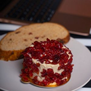 Cranberry Balsamic Cheese Jar (Vegan)