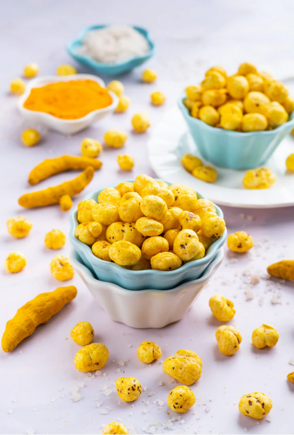 Salt & Turmeric Makhana Pops