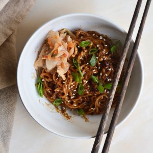 4. Almond butter chilli garlic noodles - thumbnail