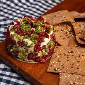 Truffle Pistachio Cranberry Cheese Jar (Vegan)