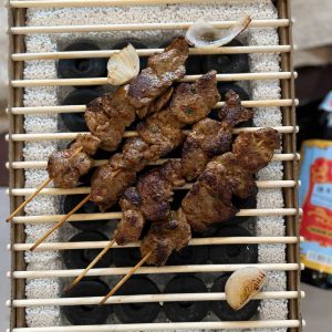 Sichuan Pork Tenderloin Skewers (4pc)