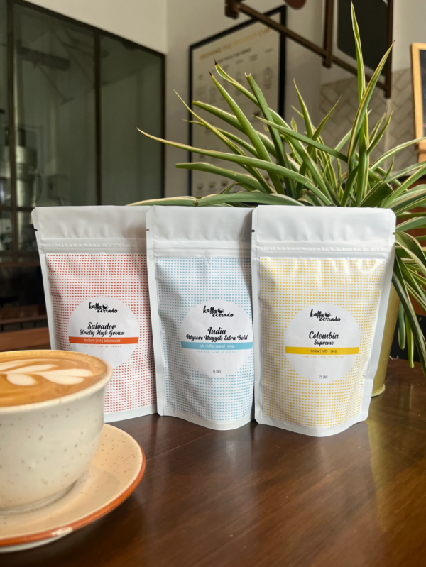 Medium Roast Coffee Tasting Pack 225 Gms