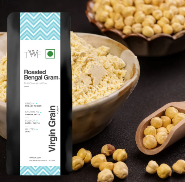Roasted Bengal Gram Flour (Gluten Free Flour)